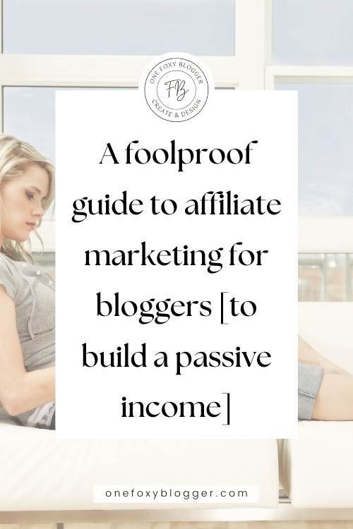 affiliate marketing for bloggers