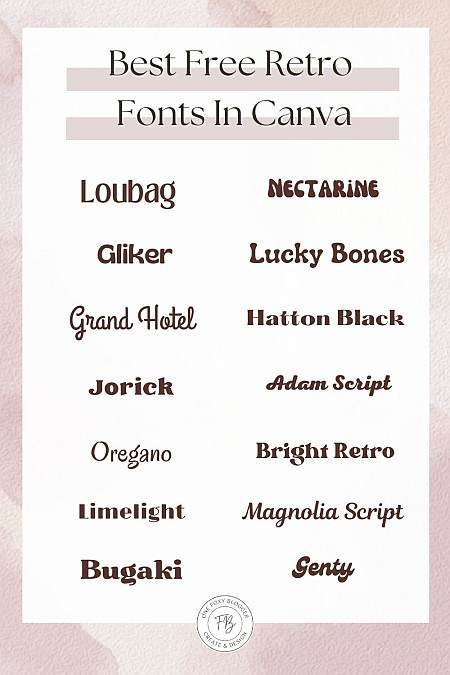 Best Script Fonts in Canva - Canva Templates