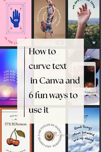 How to Curve Text in Canva (Fast & Easy!)