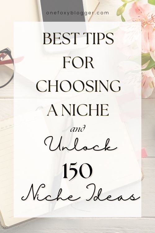 Choosing a niche