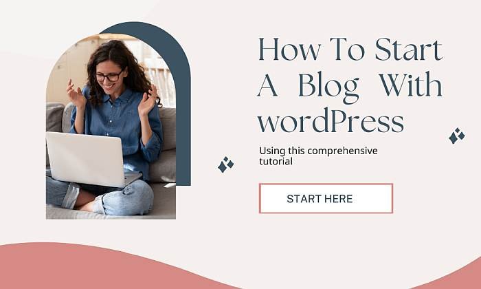 Start a blog with WordPress