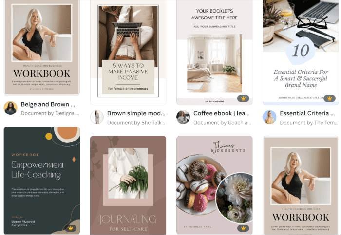 lead magnet templates in Canva