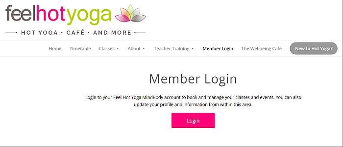 Example of membership site