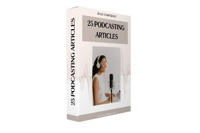 Podcasting articles bundle