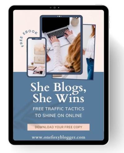 She Blogs - She Wins Traffic Tactics Free Ebook