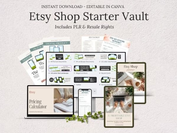 Etsy Shop Starter Vault
