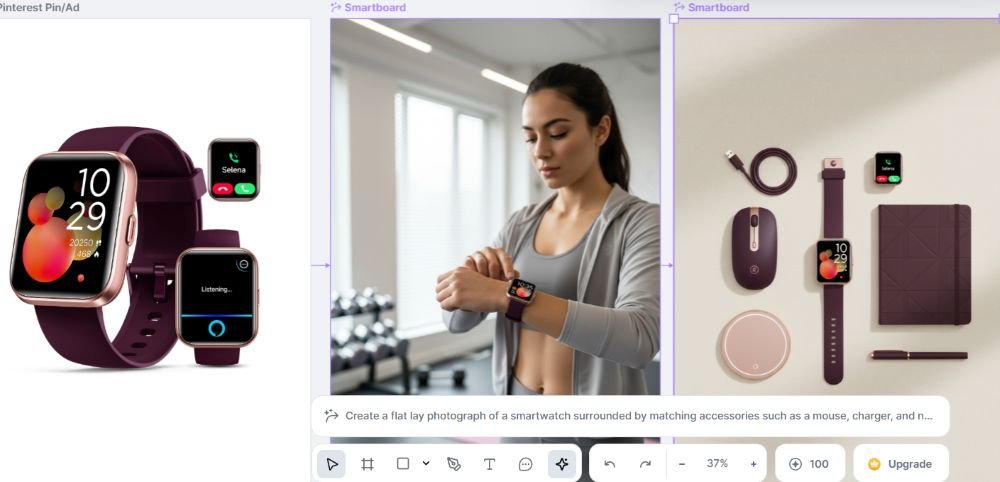 Easy Kittle Tutorial: Create Affiliate Pins with the Kittle AI Image Generator 6 Kittle tutorial screenshot of AI creating different images